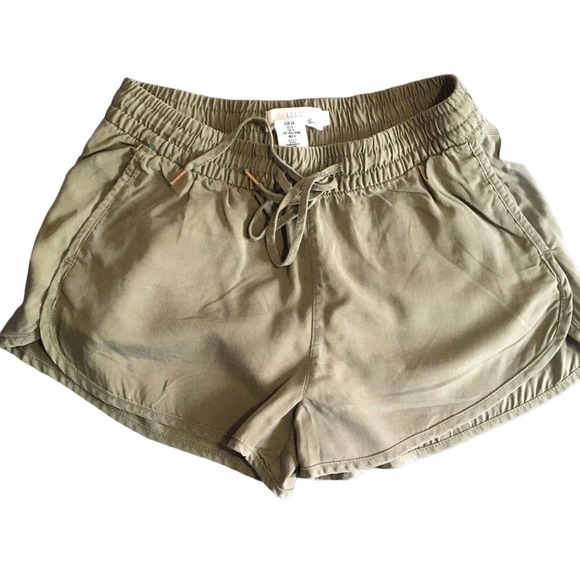 Label of Graded Goods L.O.G.G Pants - L.O.G.G Women's Boy Shorts Size 4 Green 100% Lyocell Lightweight